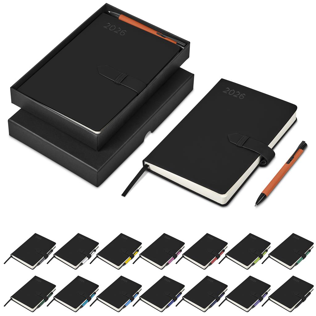 Altitude Enterprise A5 2026 Diary & Zeta Pen Set