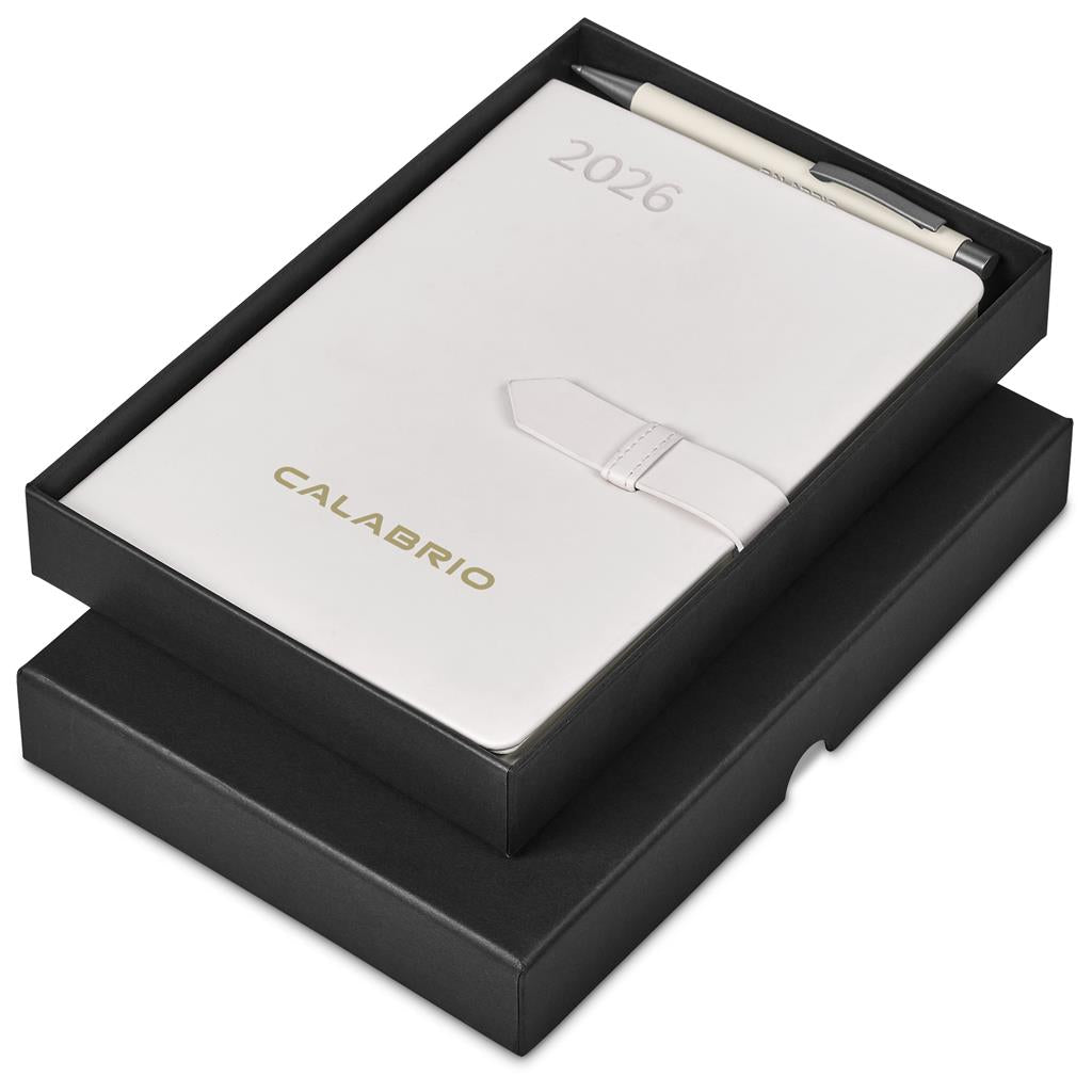 Altitude Enterprise A5 2026 Diary & Omega Pen Set - Cream