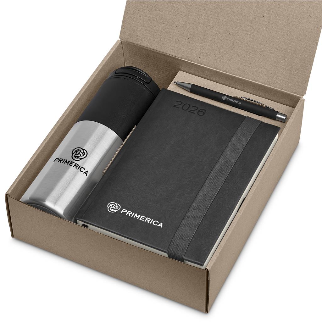 Altitude Tropism Diary Gift Set - Black