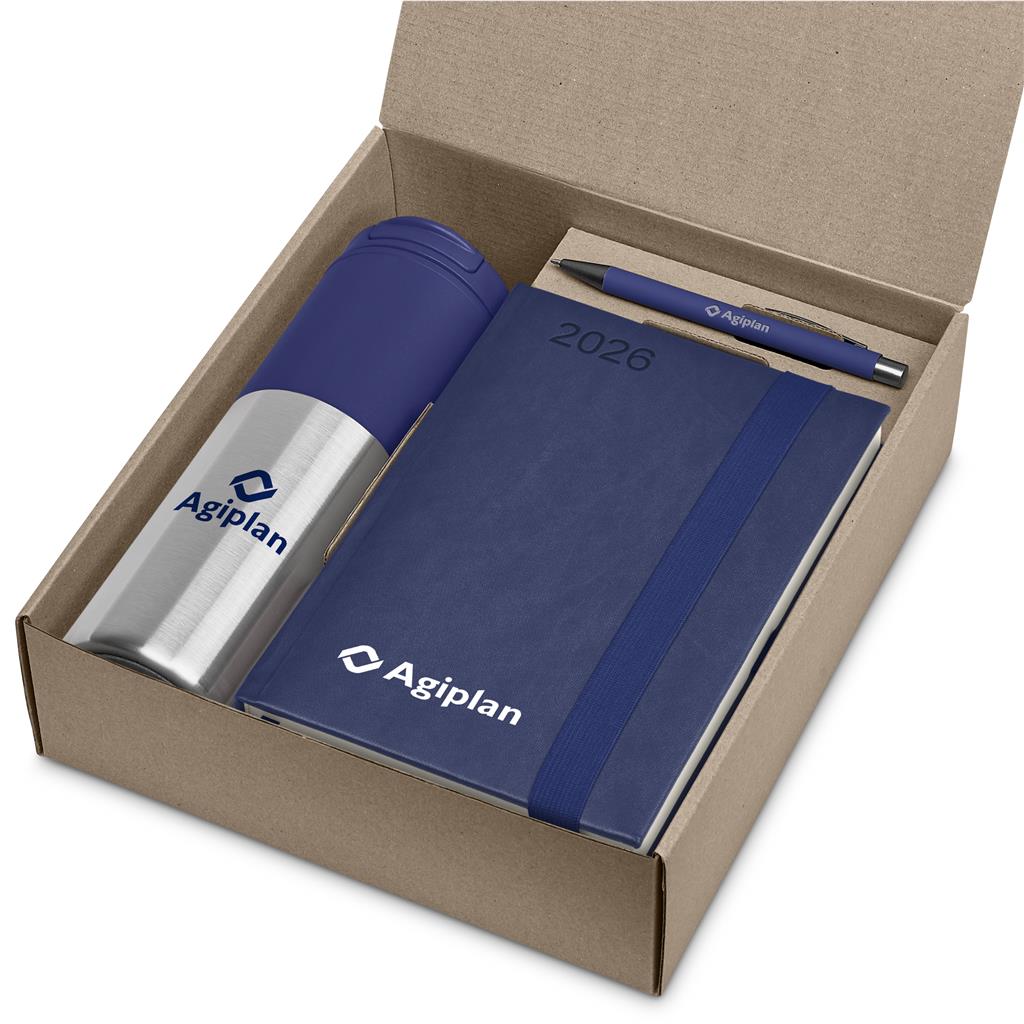 Altitude Tropism Diary Gift Set - Navy