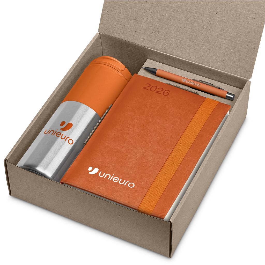 Altitude Tropism Diary Gift Set - Orange
