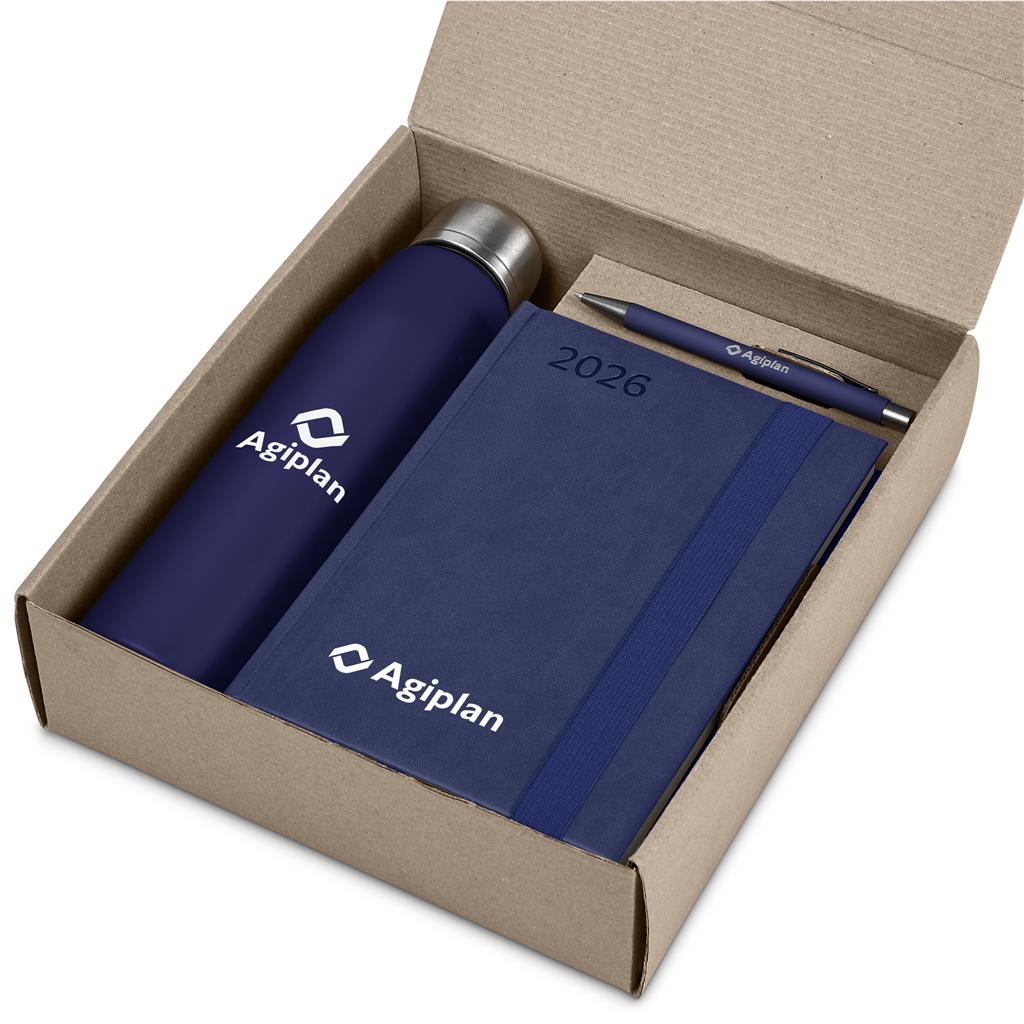 Altitude Holism Diary Gift Set - Navy