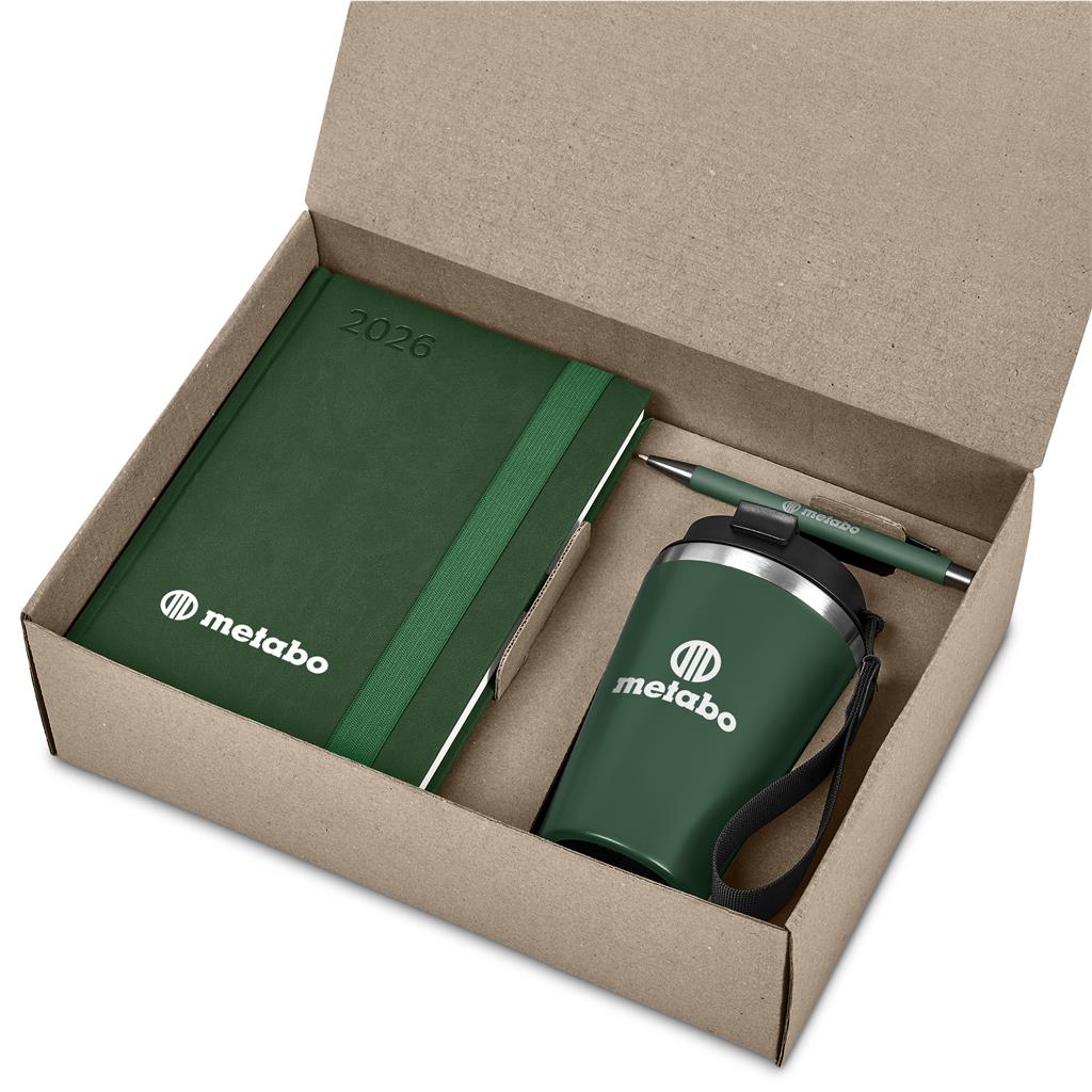 Altitude Echoism Diary Gift Set - Dark Green
