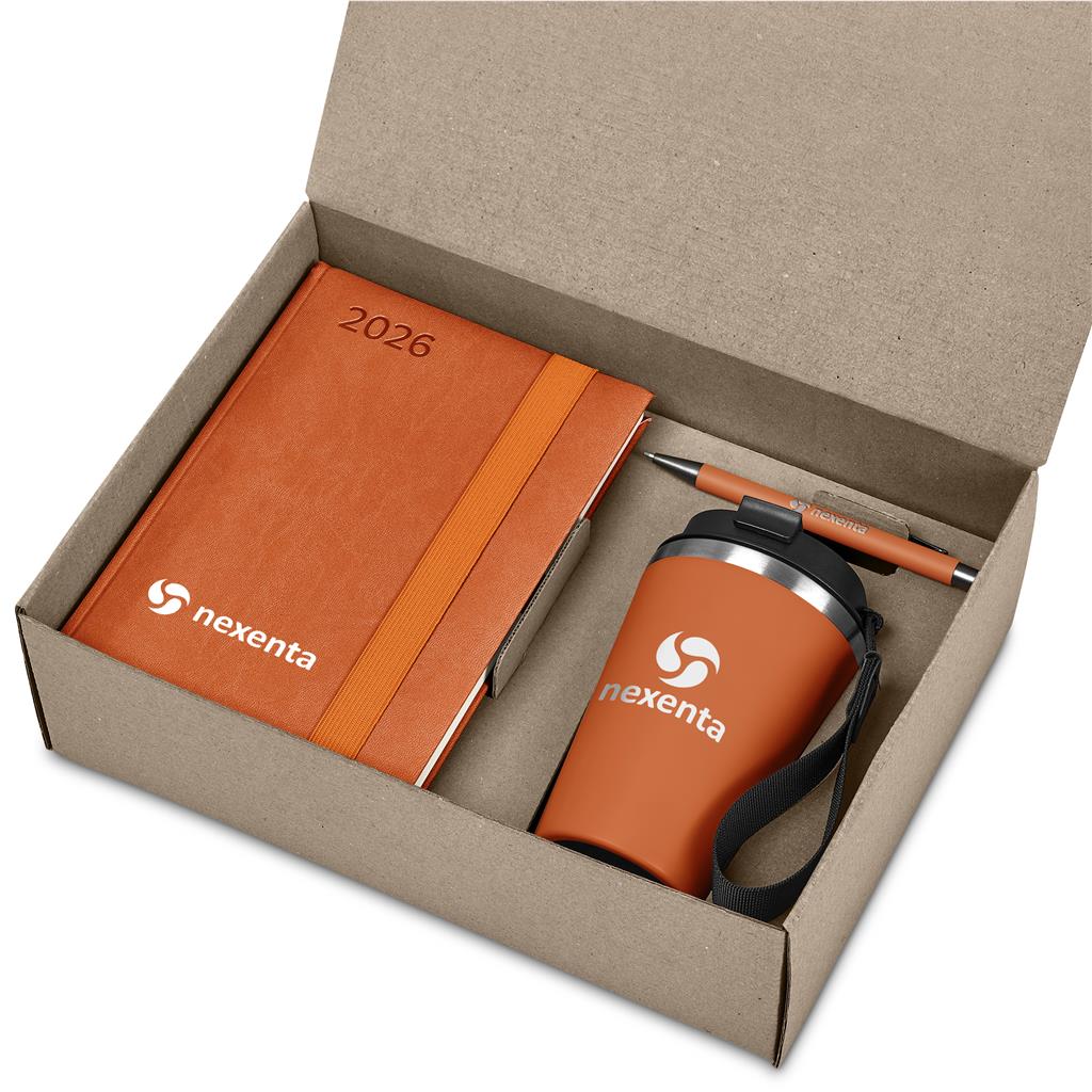 Altitude Echoism Diary Gift Set - Orange