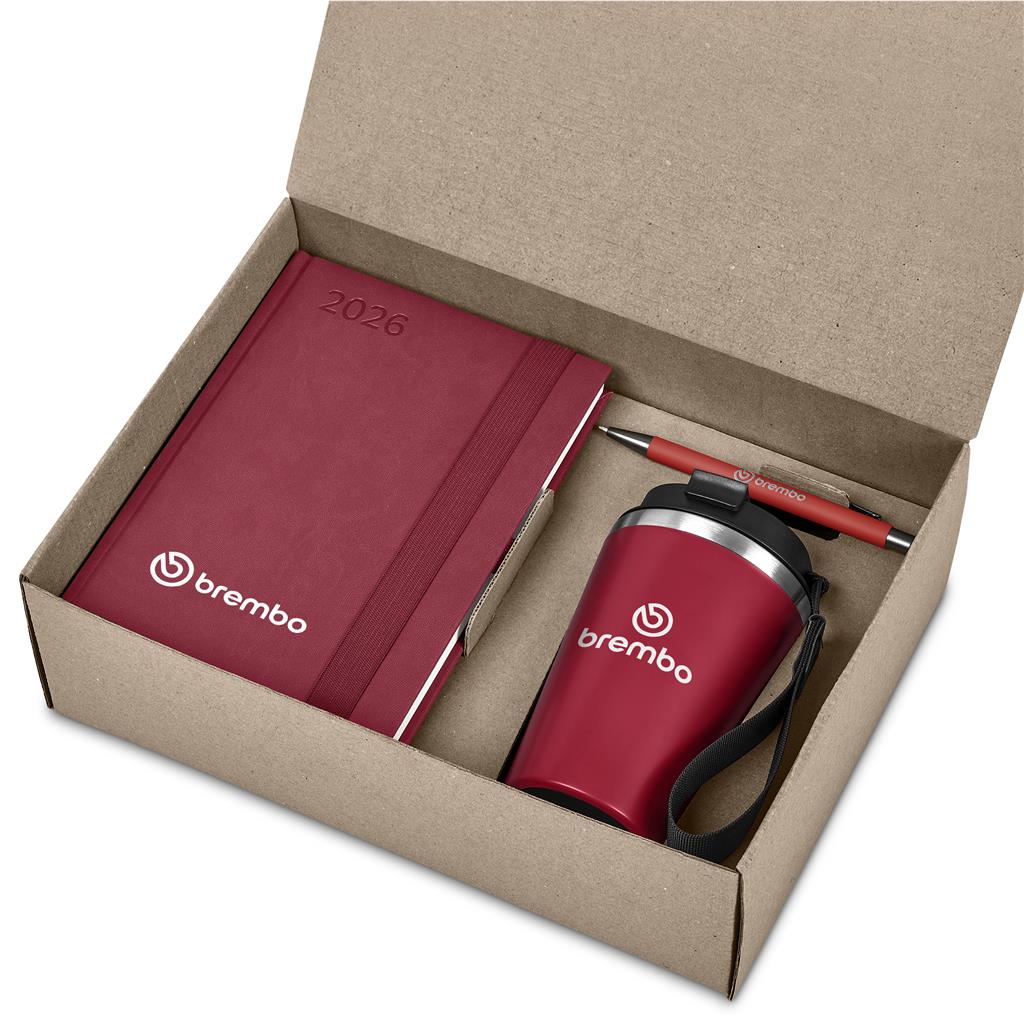 Altitude Echoism Diary Gift Set - Red