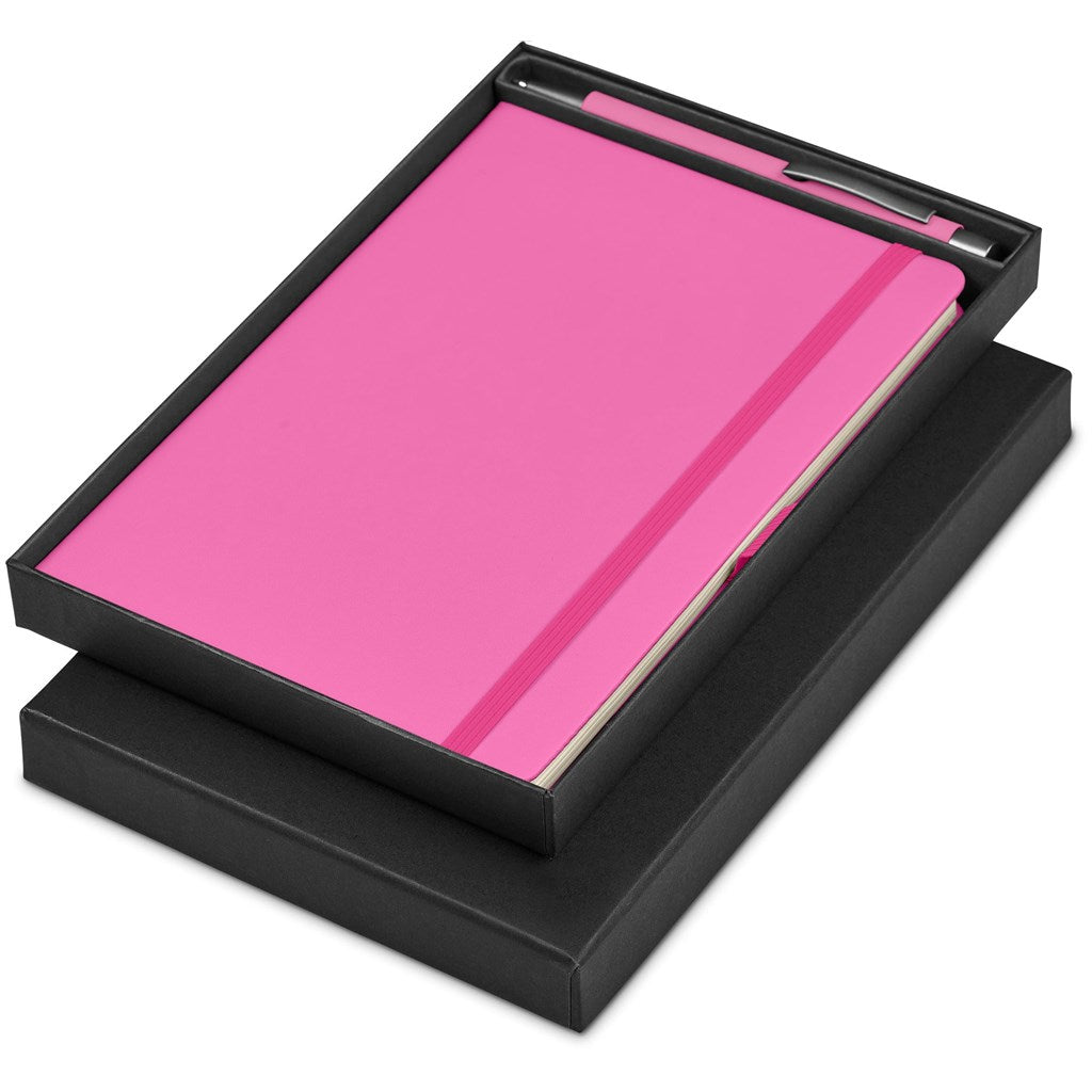 Carson Notebook & Pen Set - Pink