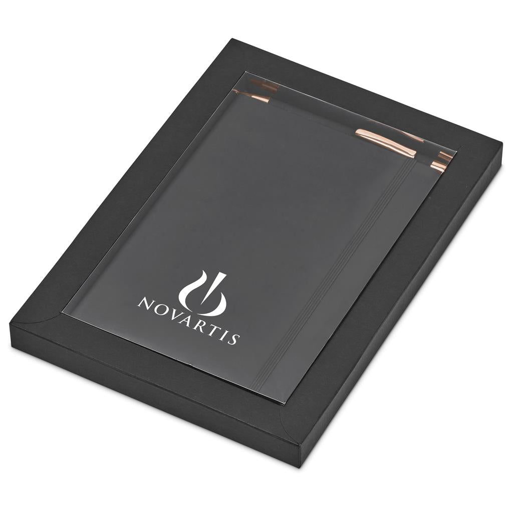 Sutton Notebook & Pen Set - Black
