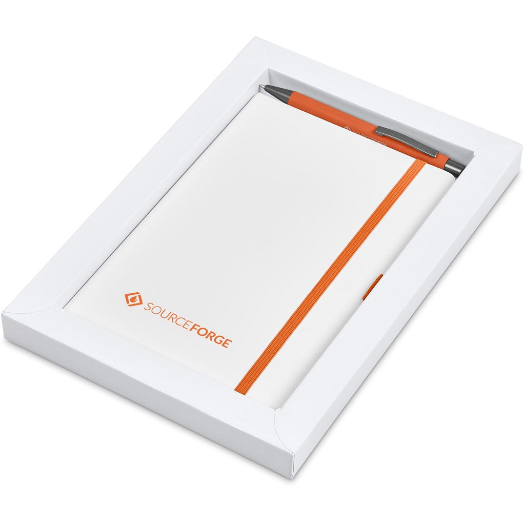 Duncan Notebook & Pen Set - Orange