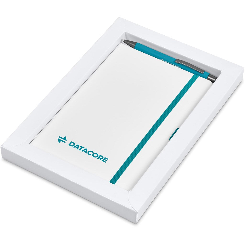 Duncan Notebook & Pen Set - Turquoise