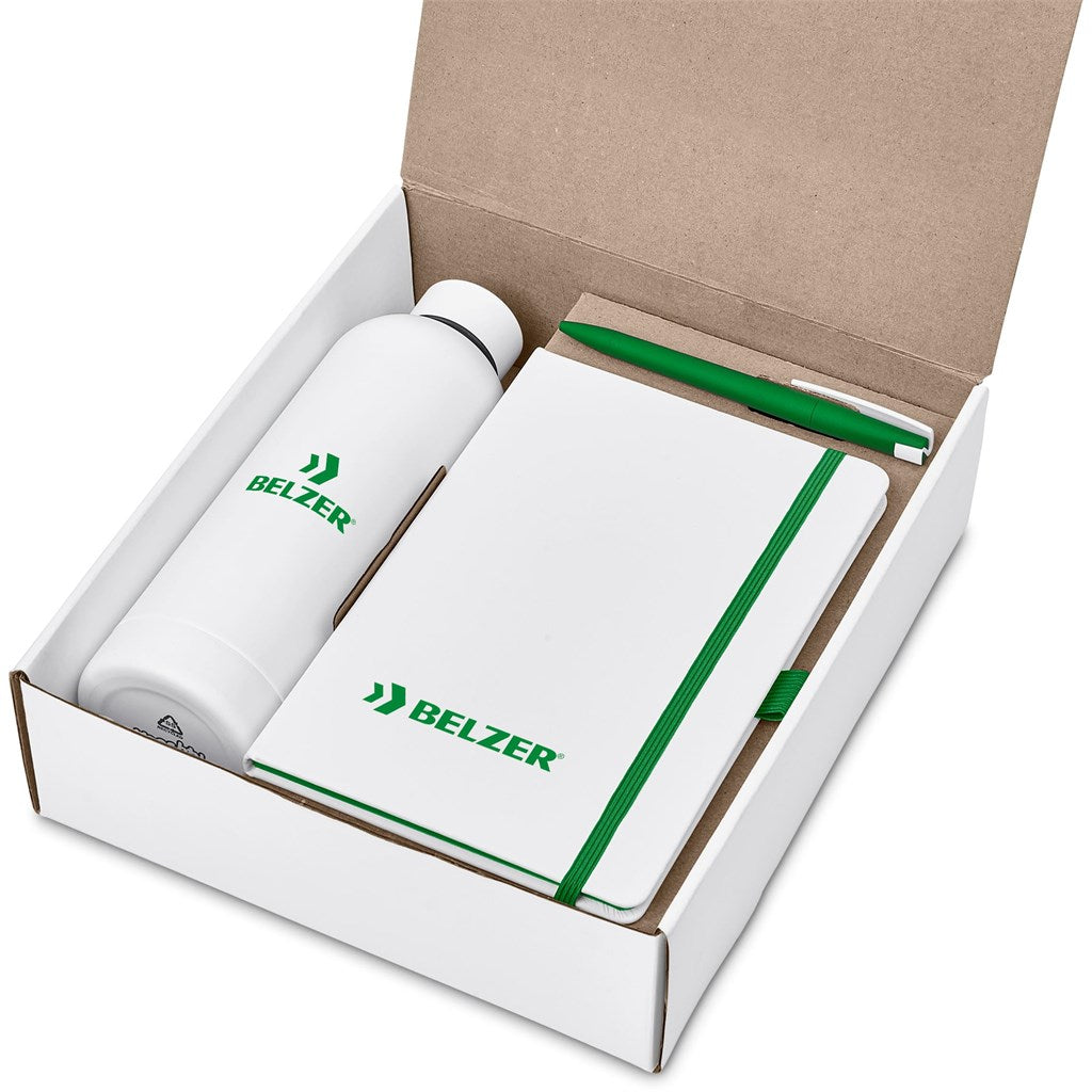 Clark White Gift Set - Green