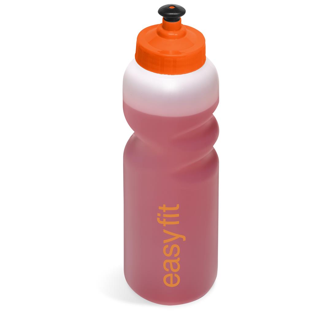 Helix Plastic Water Bottle - 500ml - Orange