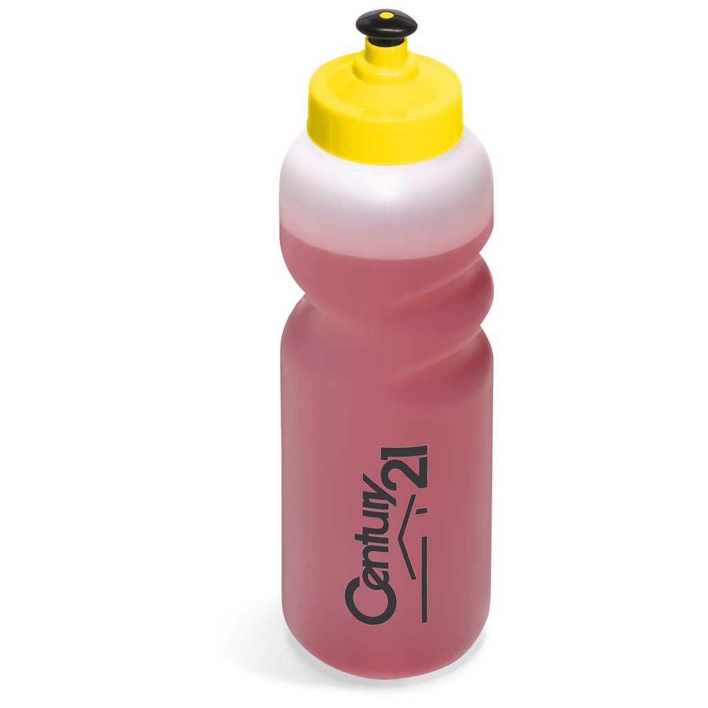 Helix Plastic Water Bottle - 500ml - Yellow
