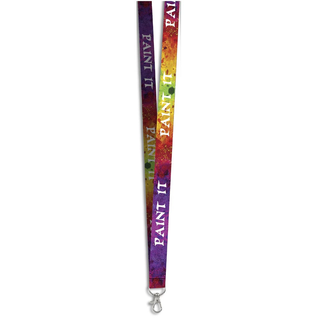 Altitude Snap Hook Clip Double-Sided Sublimation Satin Lanyard