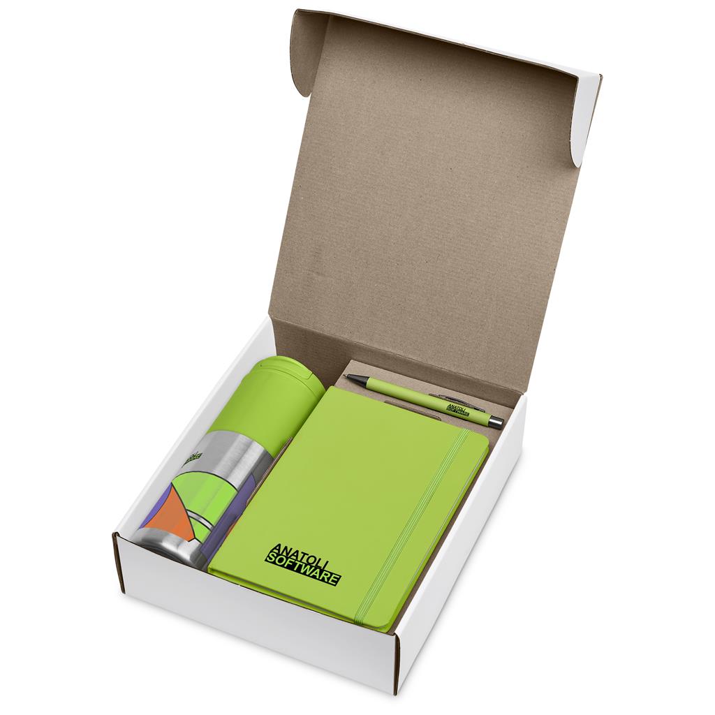 Watson White Gift Set - Lime