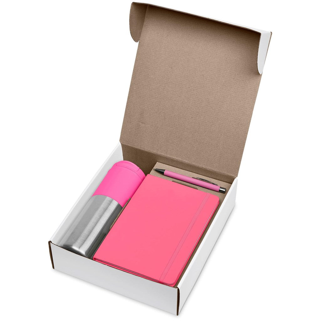 Watson White Gift Set - Pink