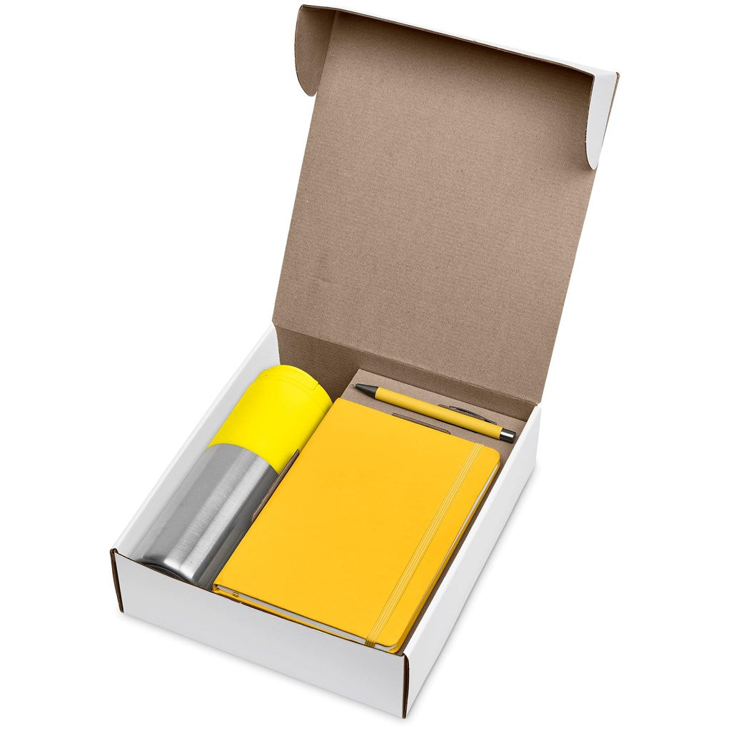 Watson White Gift Set - Yellow