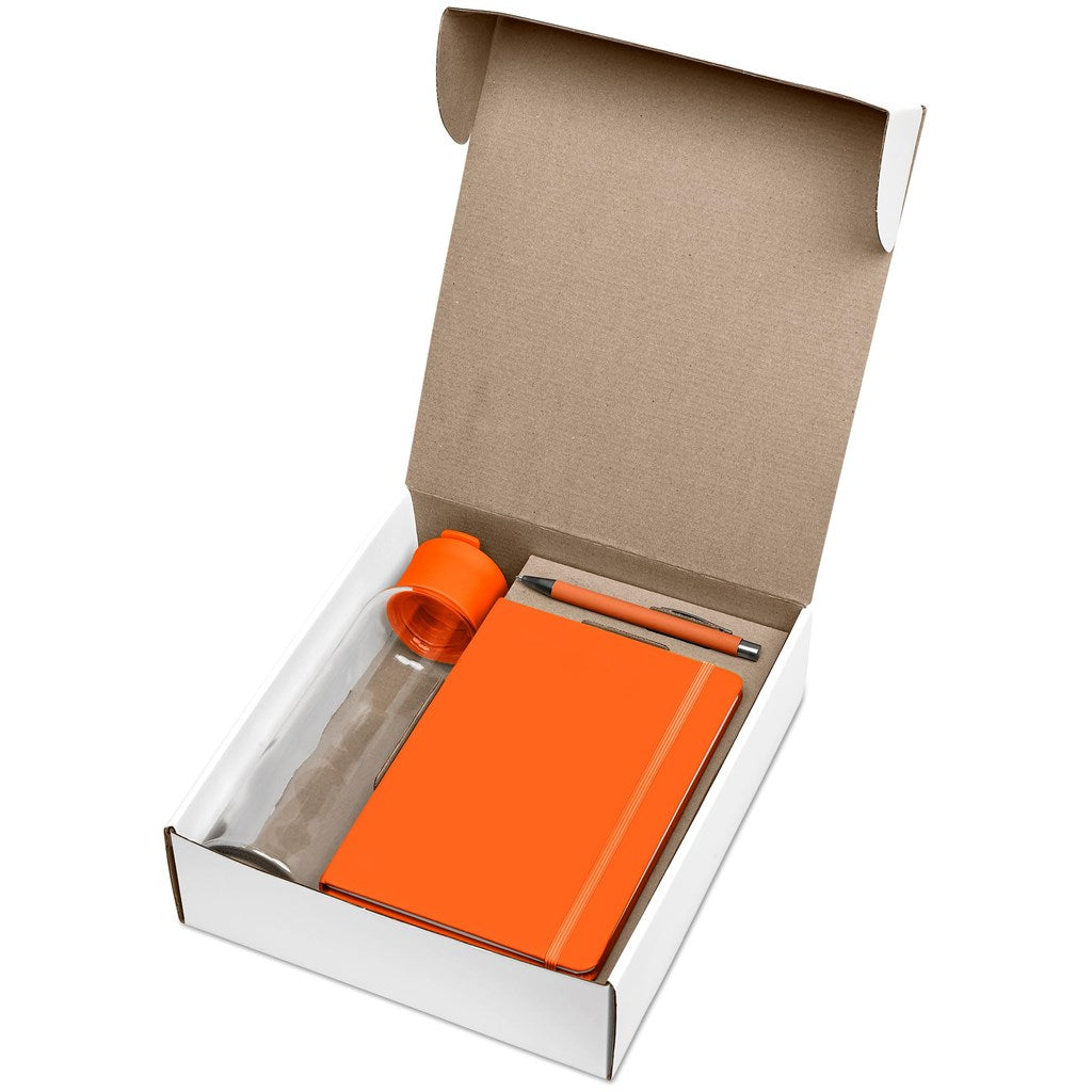 Wilson White Gift Set - Orange