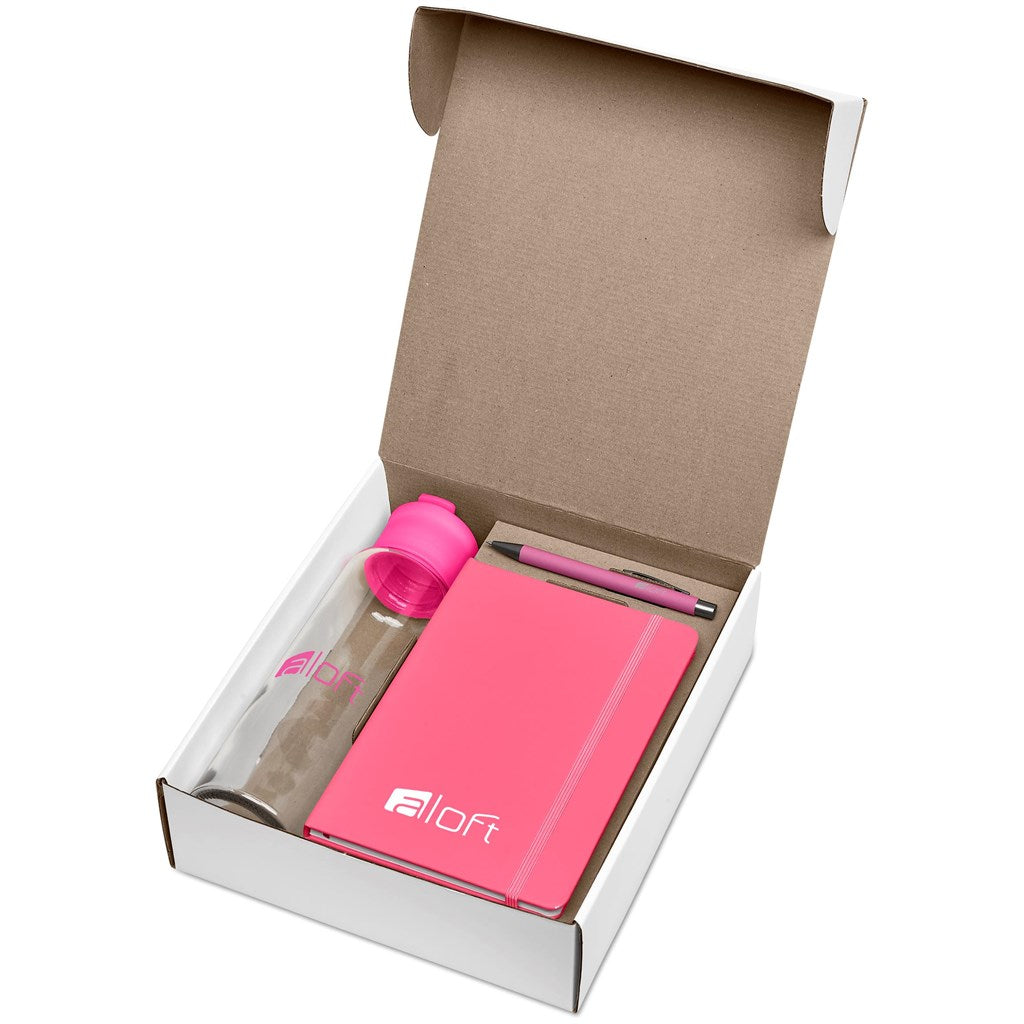 Wilson White Gift Set - Pink