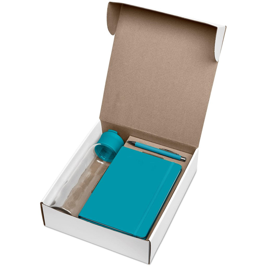 Wilson White Gift Set - Turquoise