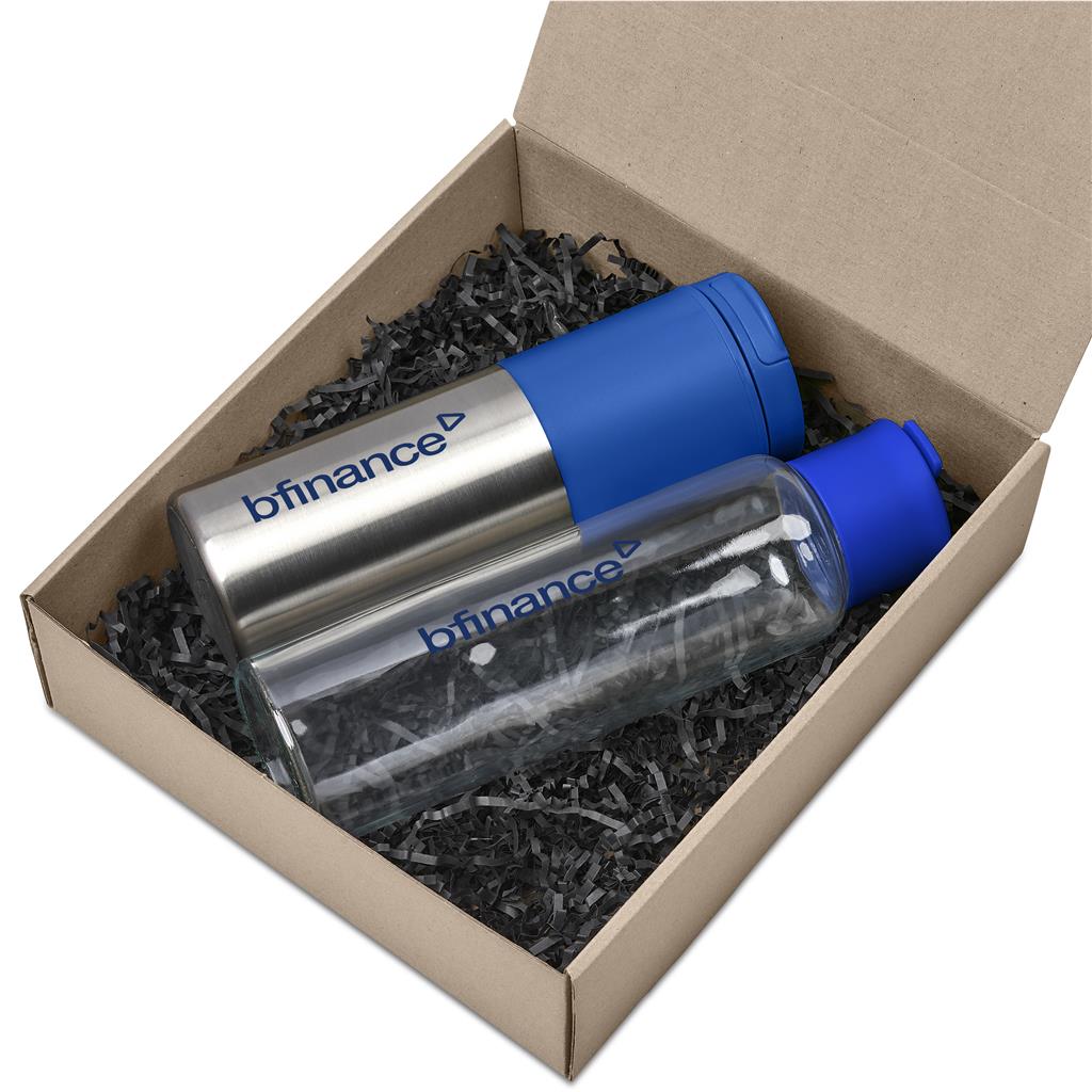 Kooshty Tyboost Drinkware Set - Blue