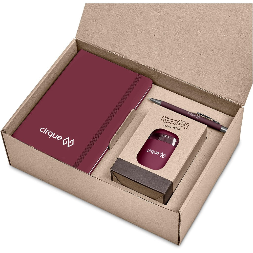 Kooshty Joden Kraft Gift Set - Maroon