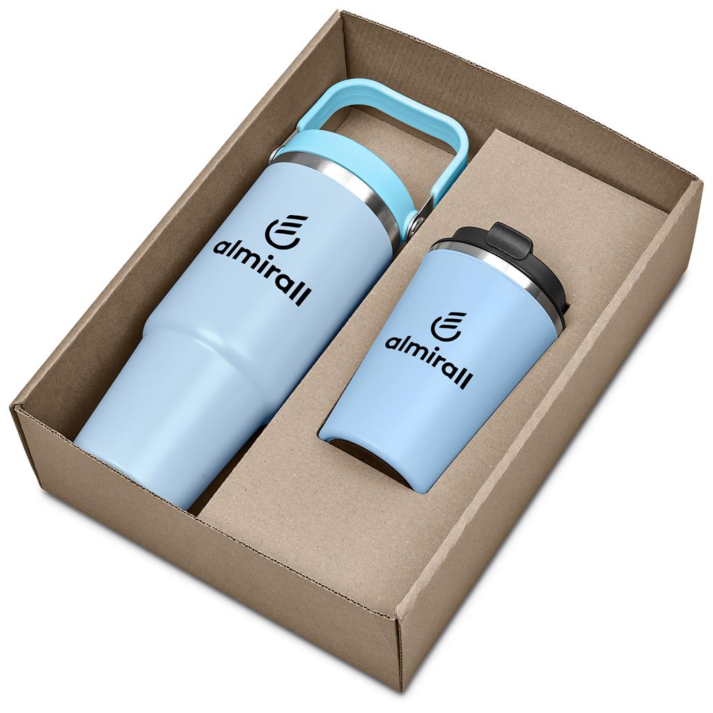 Kooshty Waikos Drinkware Gift Set - Light Turquoise
