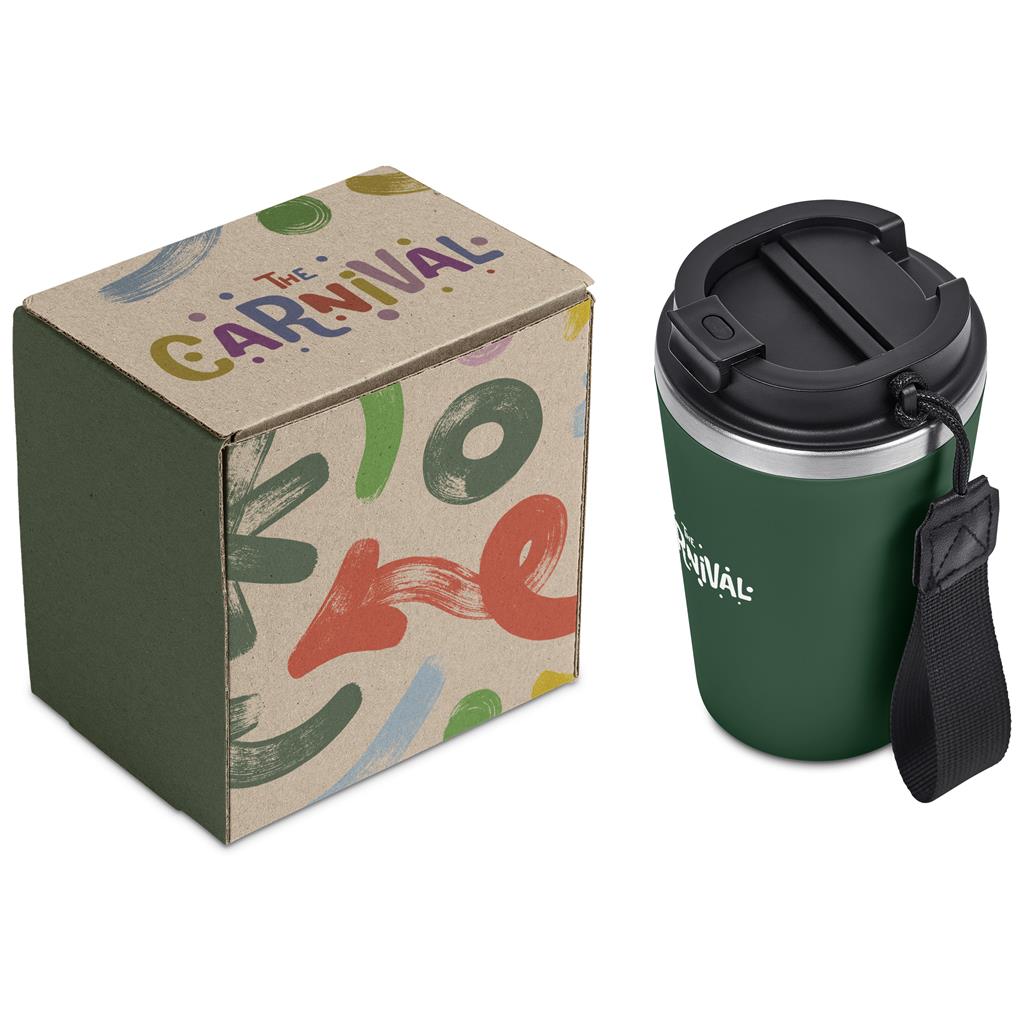 Kooshty Luca Tumbler in Bianca Custom Gift Box - Dark Green