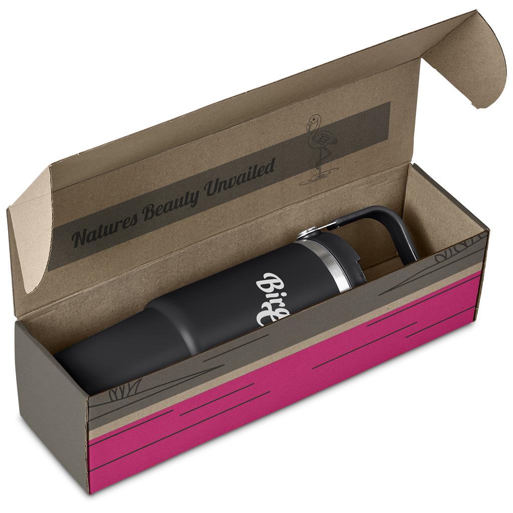 Kooshty Waikiki Tumbler in Bianca Custom Gift Box - Charcoal