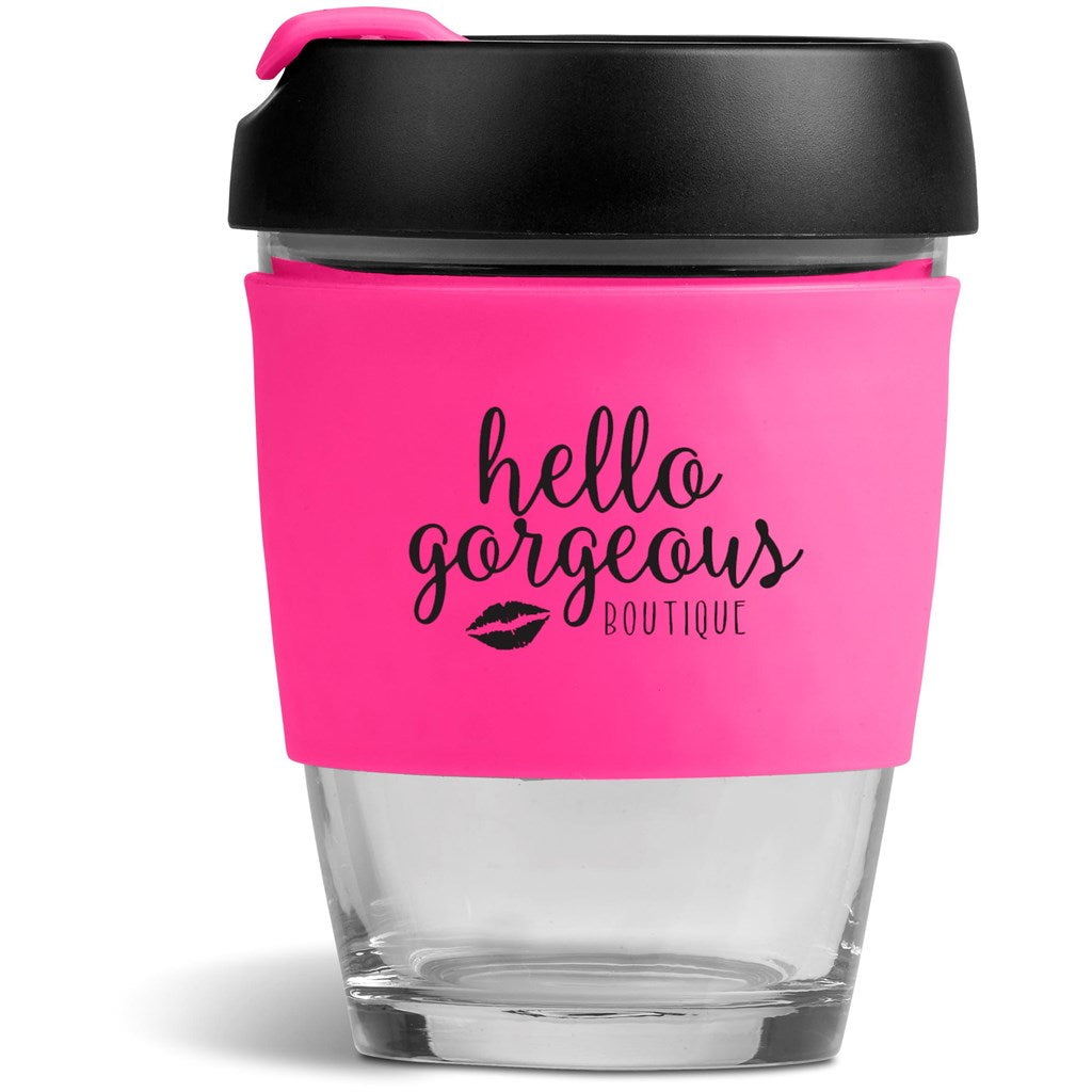 Kooshty Samba Glass Kup – 340ml - Pink