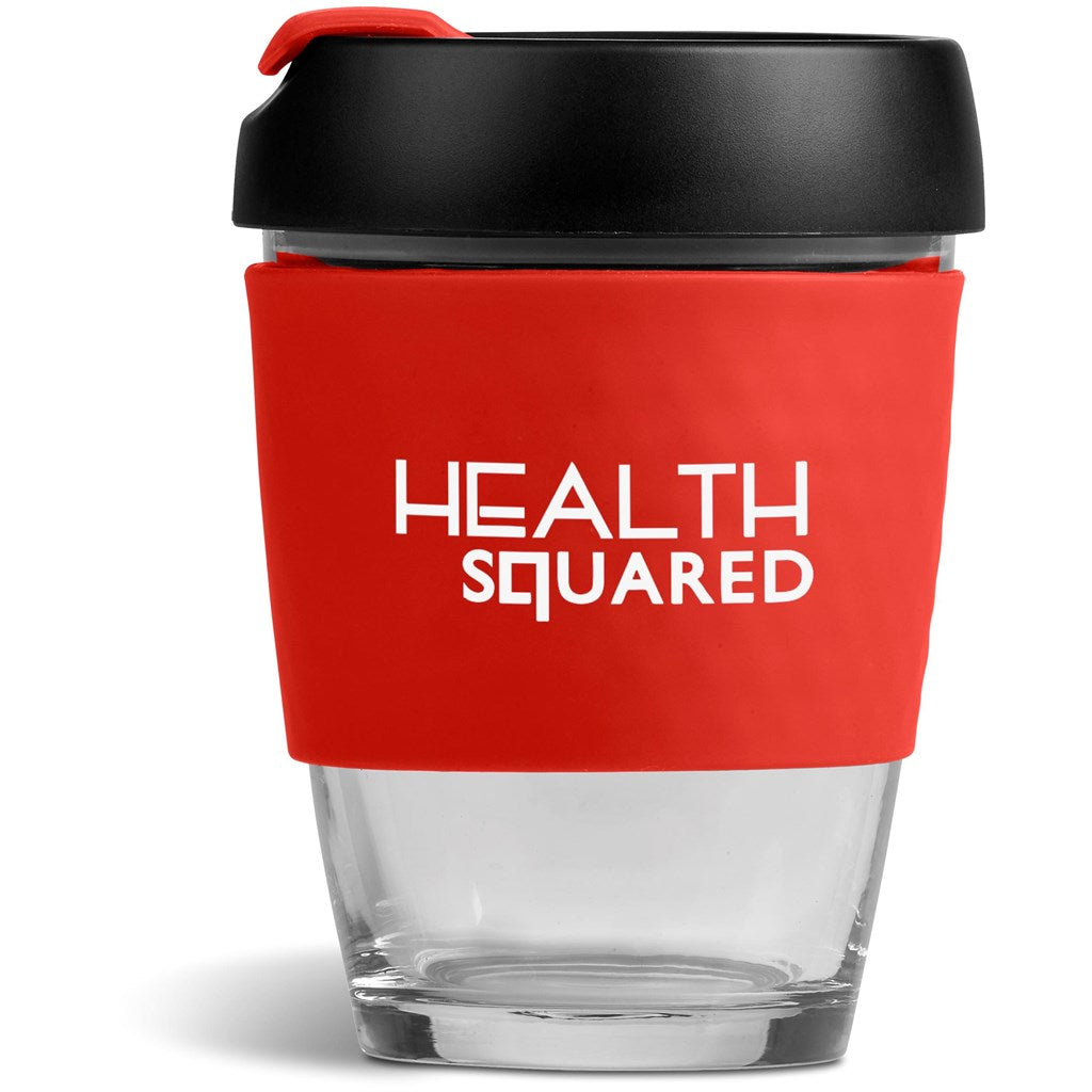 Kooshty Samba Glass Kup – 340ml - Red