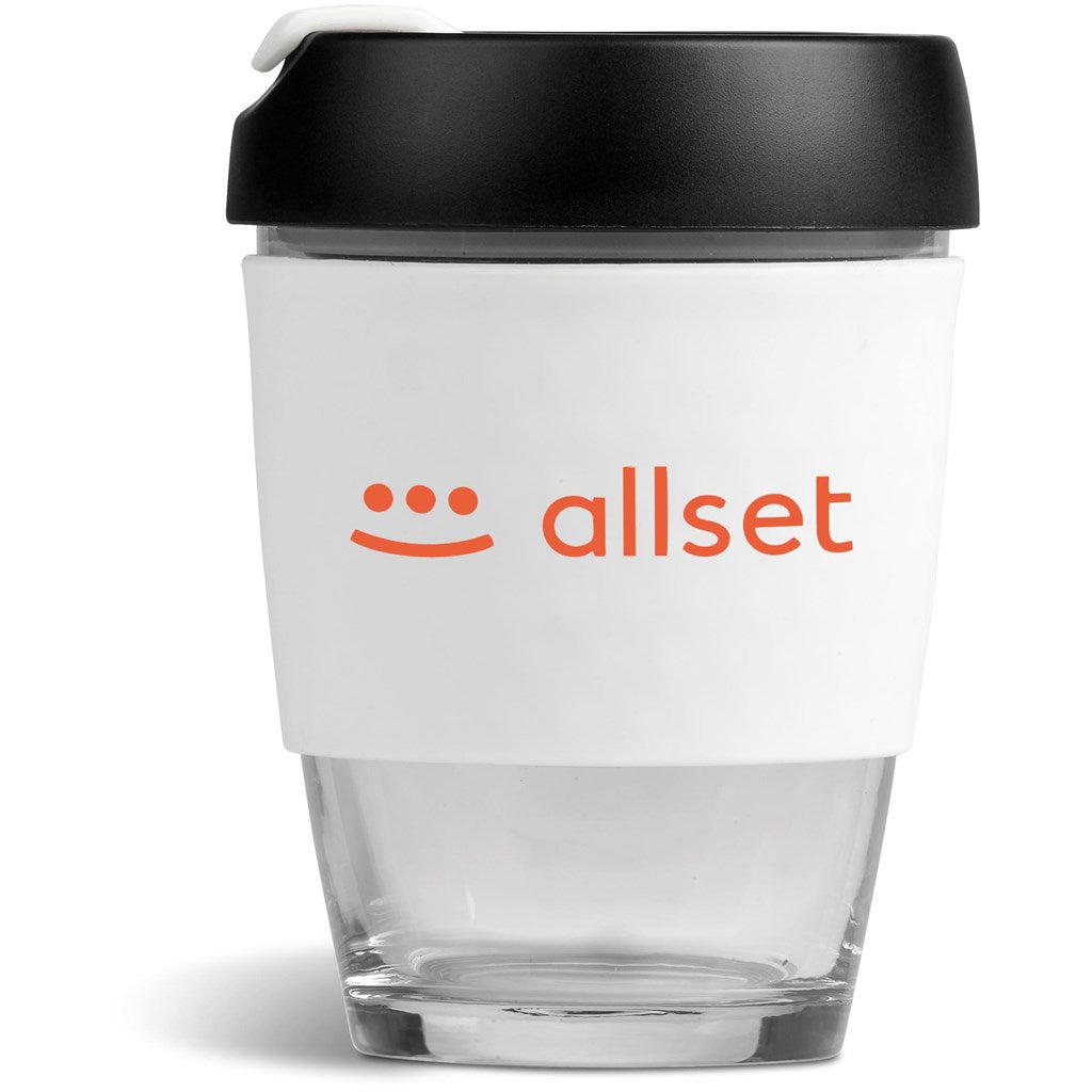 Kooshty Samba Glass Kup – 340ml - Solid White