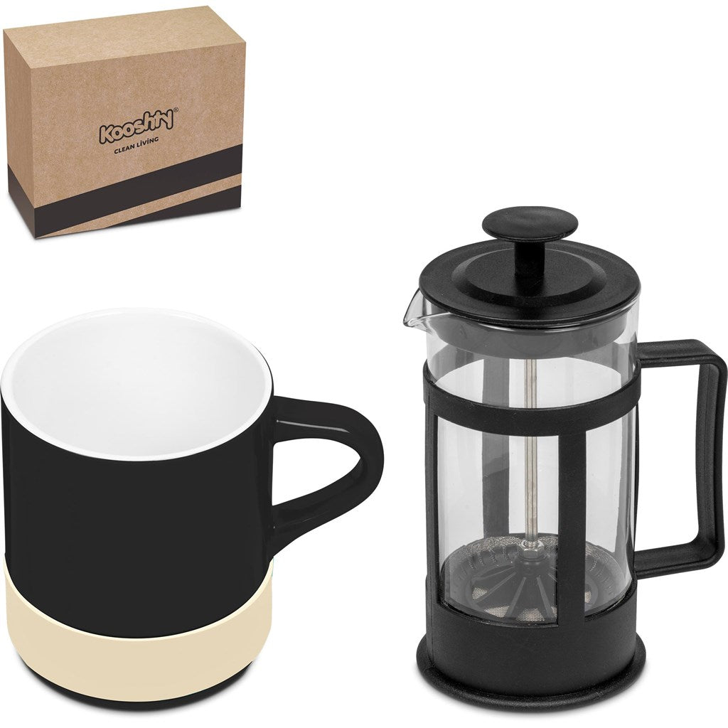 Kooshty Mixalot Black Koffee Set - Cream