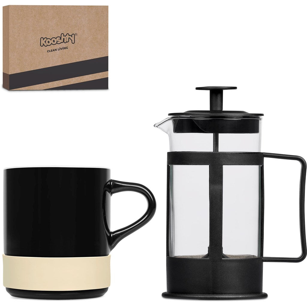 Kooshty Mixalot Black Koffee Set - Cream