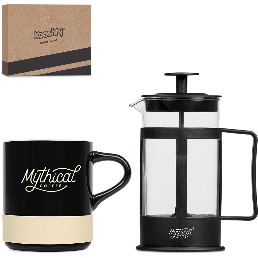 Kooshty Mixalot Black Koffee Set - Cream