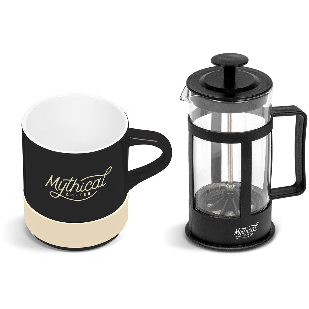 Kooshty Mixalot Black Koffee Set - Cream