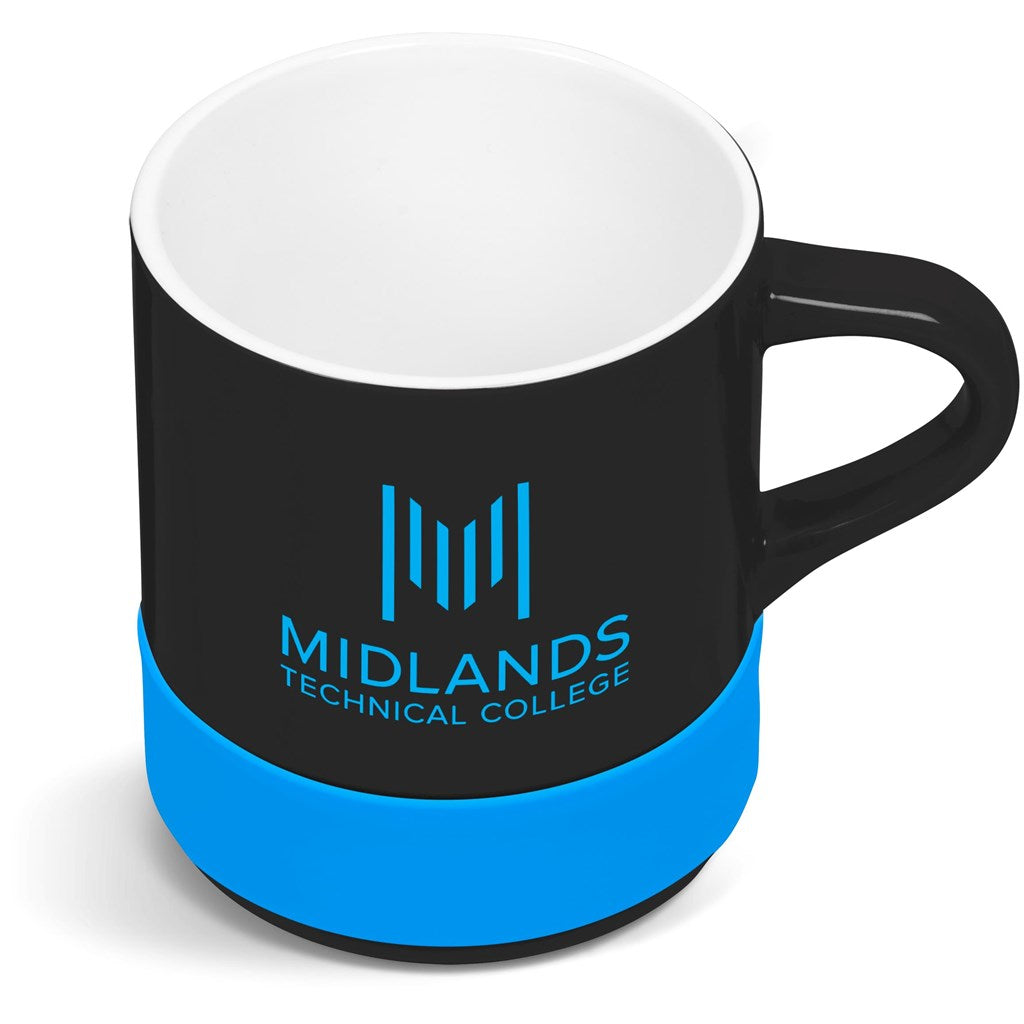 Kooshty Mixalot Black Mug - 320ml - Cyan