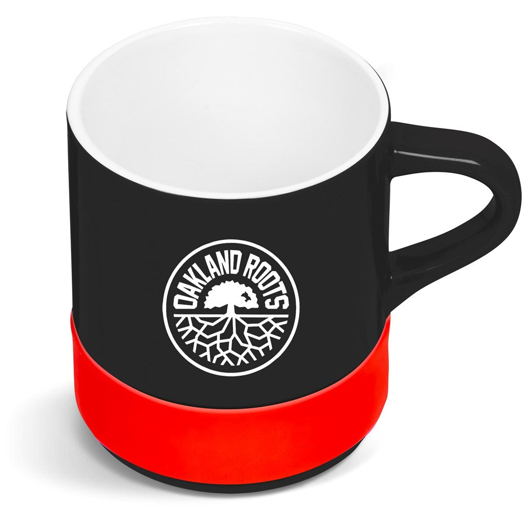 Kooshty Mixalot Black Mug - 320ml - Red