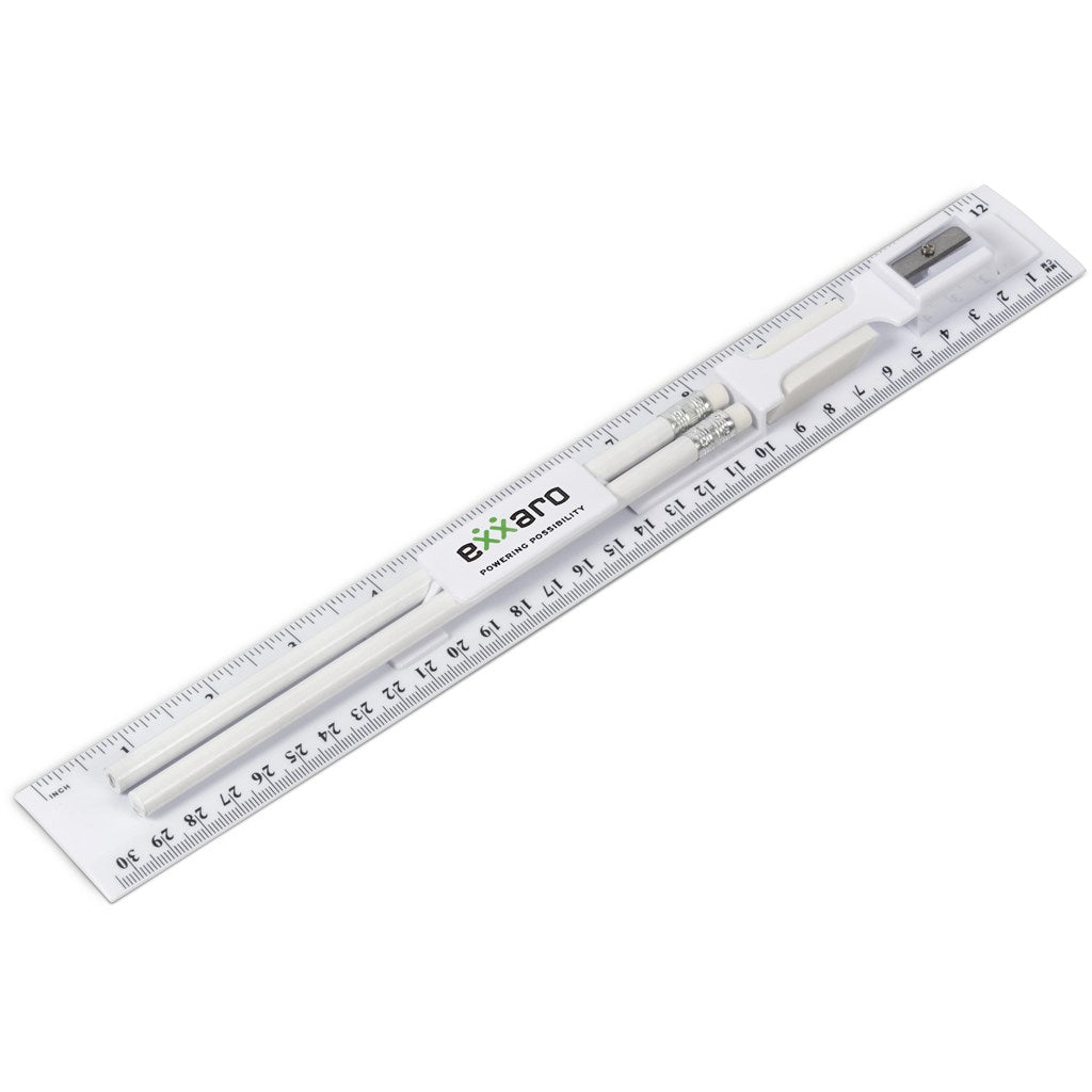 Altitude Scholar Stationery Set - Solid White