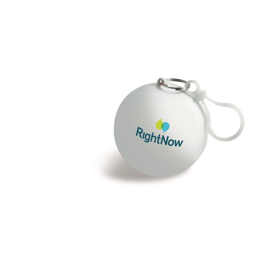 Bubble Poncho - Solid White