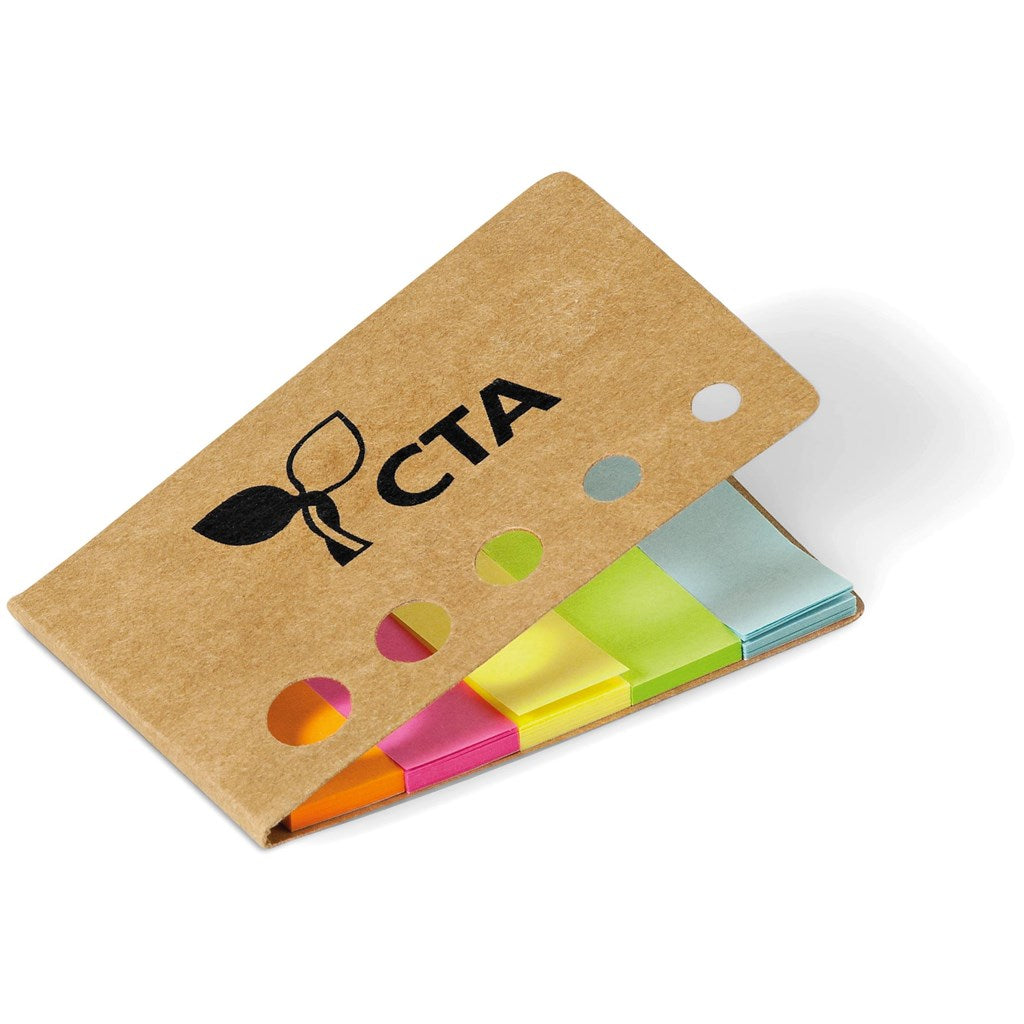 Altitude On-Cue Sticky Flags - Natural Brown