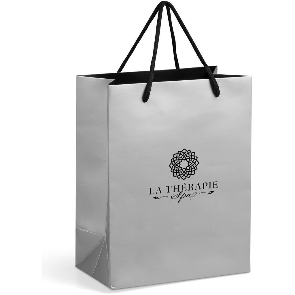 Altitude Dazzle Mini Paper Gift Bag - Silver