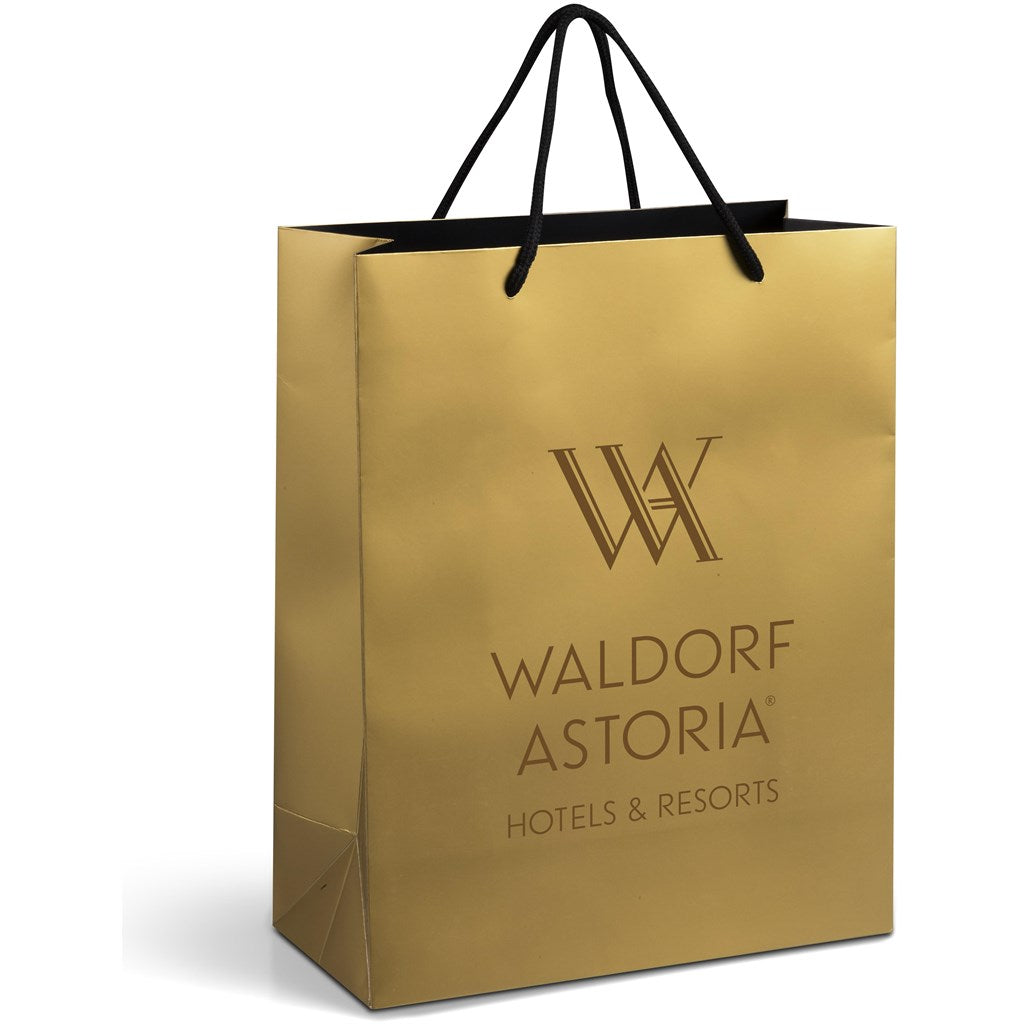 Altitude Dazzle Midi Paper Gift Bag - Gold