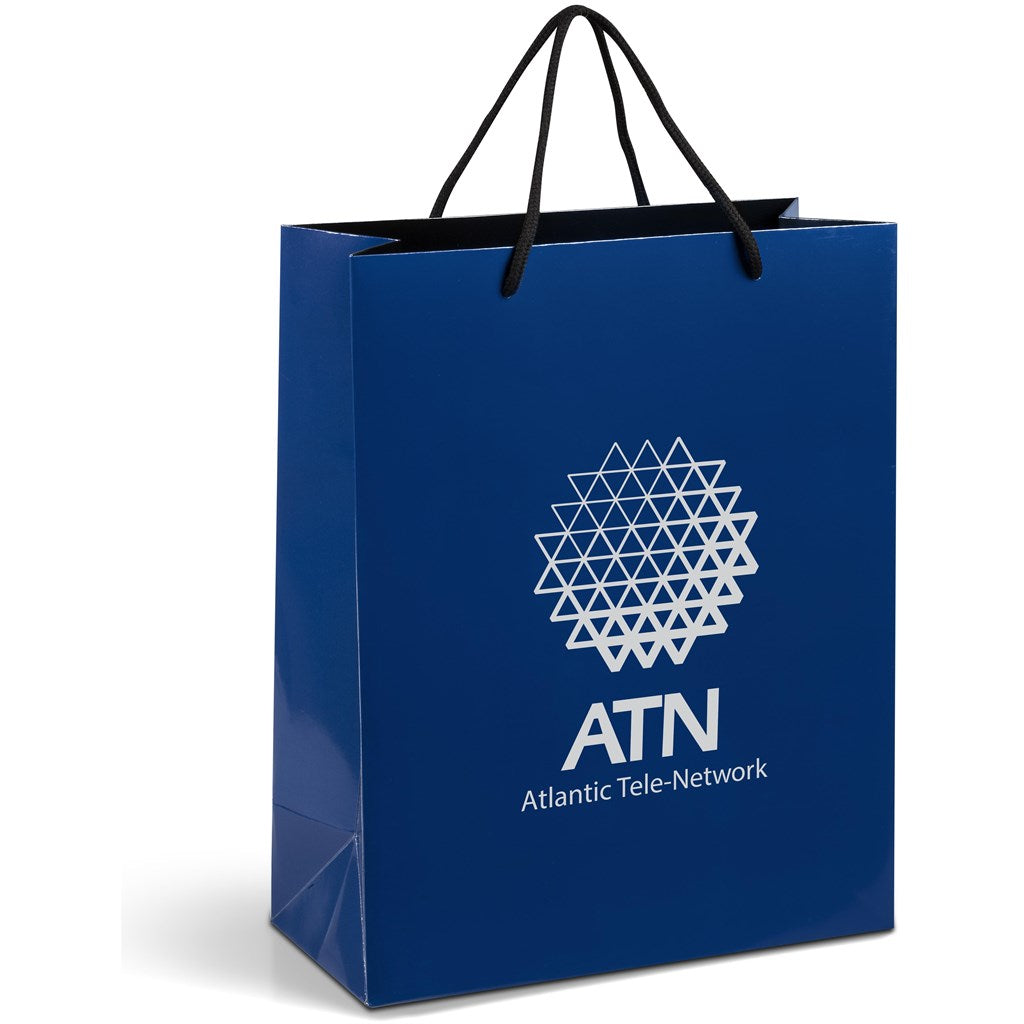 Altitude Dazzle Midi Paper Gift Bag - Navy