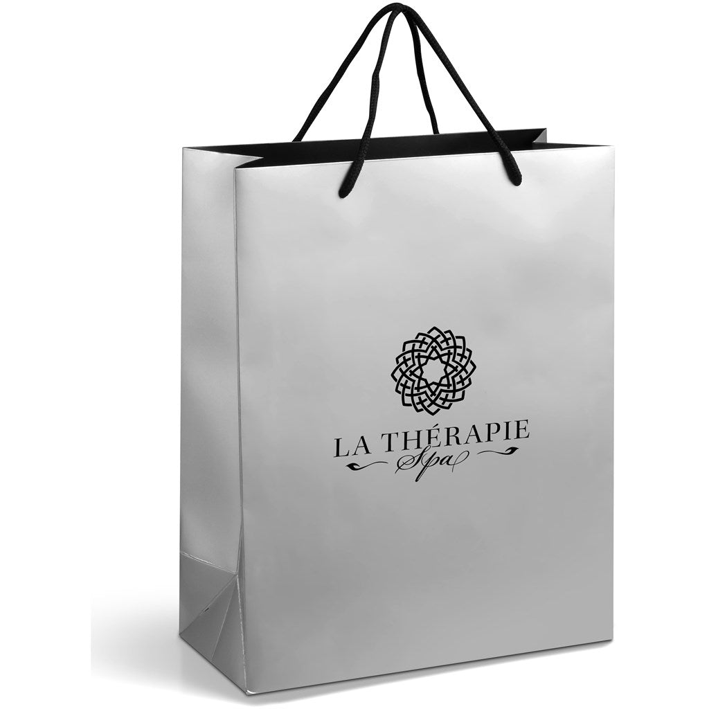Altitude Dazzle Midi Paper Gift Bag - Silver