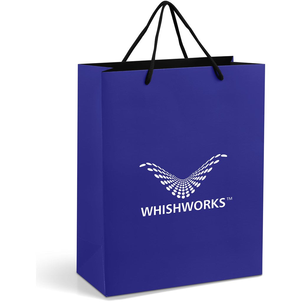 Altitude Omega Midi Paper Gift Bag - Blue