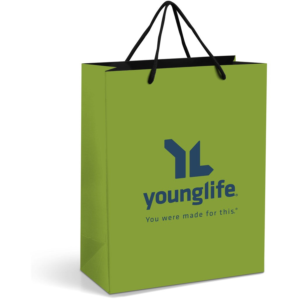 Altitude Omega Midi Paper Gift Bag - Lime