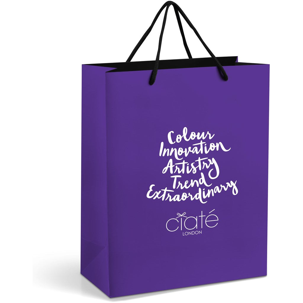 Altitude Omega Midi Paper Gift Bag - Purple