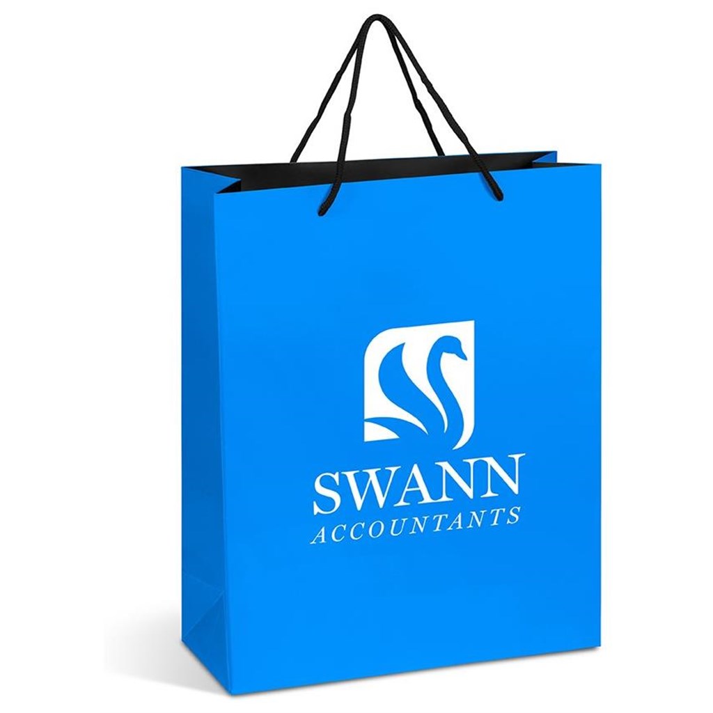 Altitude Omega Maxi Paper Gift Bag - Light Blue