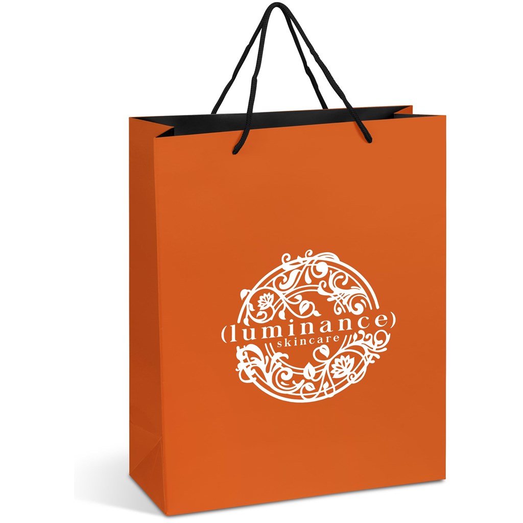 Altitude Omega Maxi Paper Gift Bag - Orange