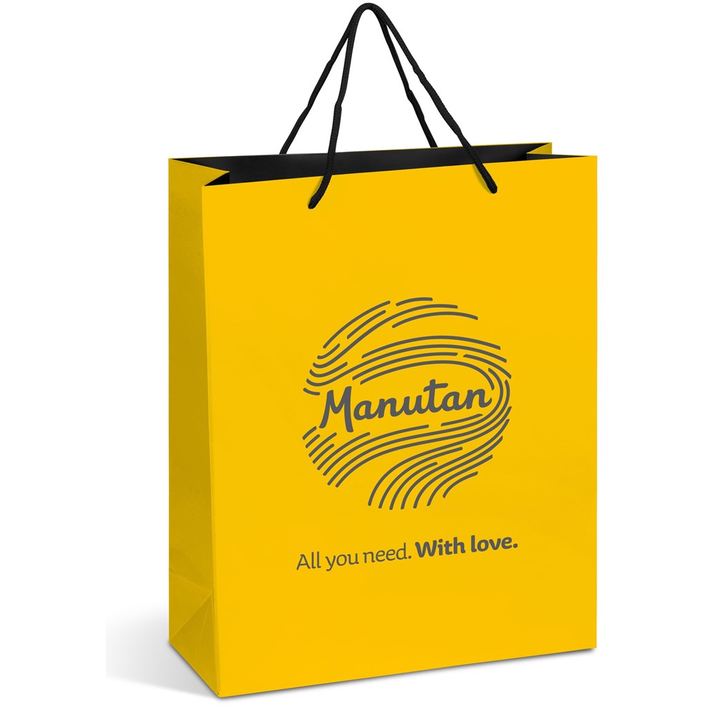 Altitude Omega Maxi Paper Gift Bag - Yellow
